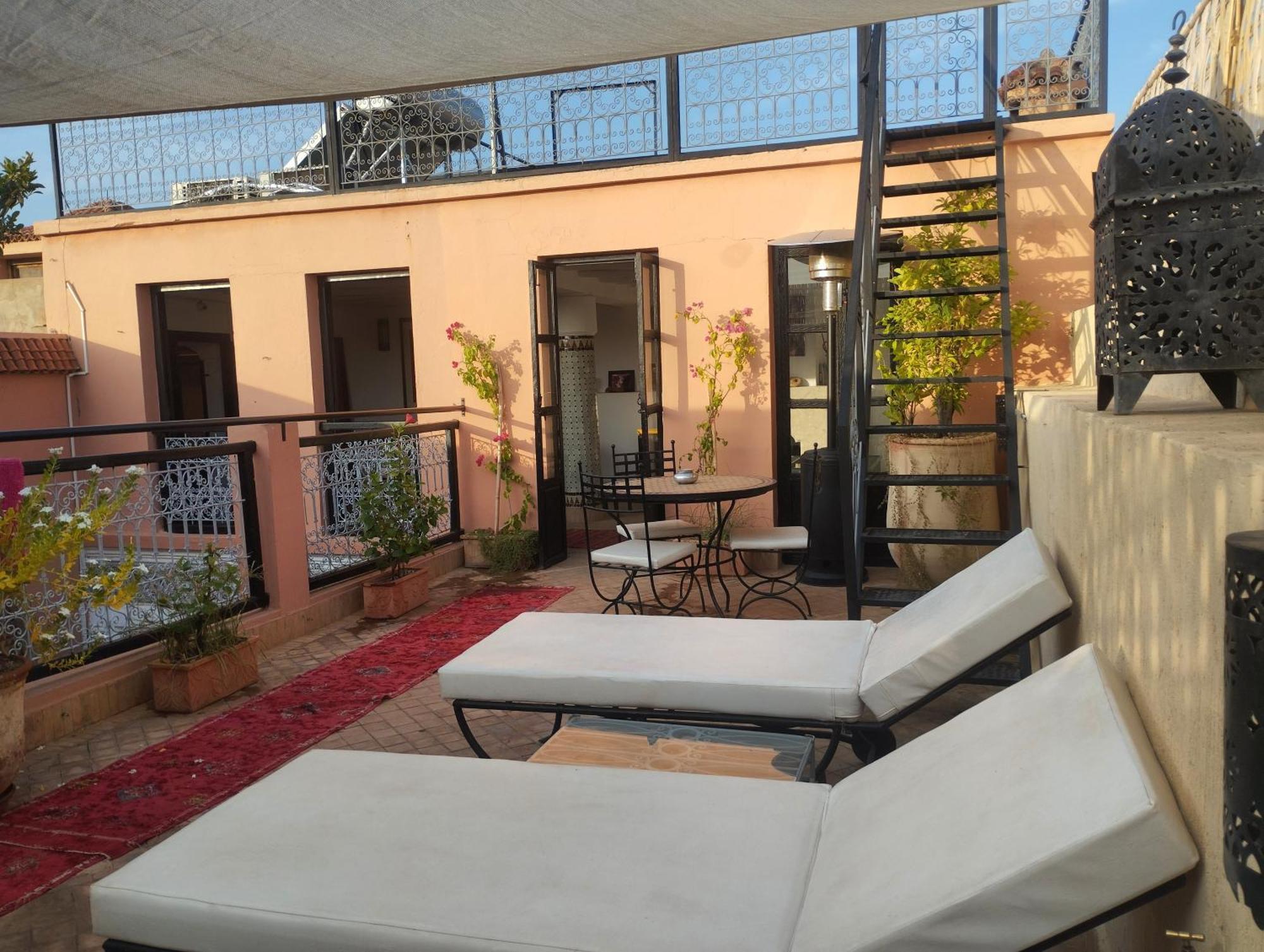 Riad Hugo مراكش المظهر الخارجي الصورة